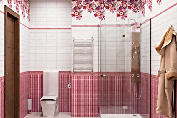 Пример ремонта ванной комнаты панелями ПВХ